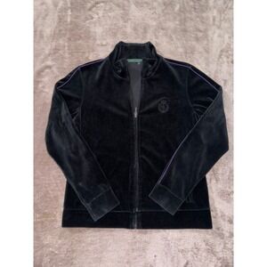 Ralph Lauren Women's Active Velvet Full Zip Jacket Size Small‎